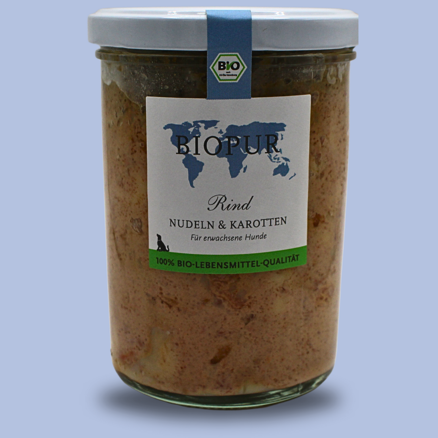 BIOPUR Bio-Feuchtfutter - Rind, Nudeln & Karotten
