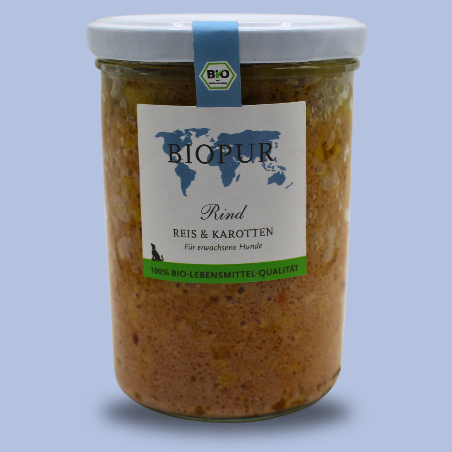 BIOPUR Bio-Feuchtfutter - Rind, Reis & Karotten
