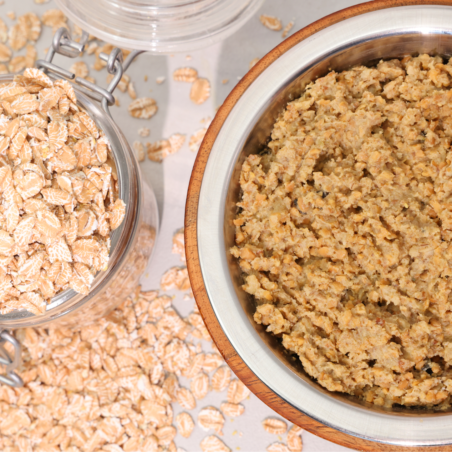 Bio-Feuchtfutter - Vegan, Dinkel & Zucchini für Hunde