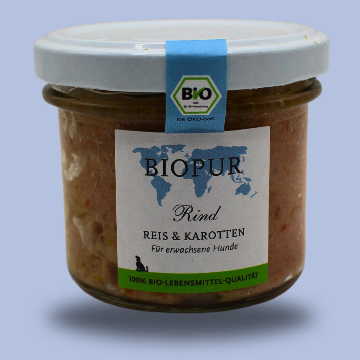 BIOPUR Bio-Feuchtfutter - Rind, Reis & Karotten