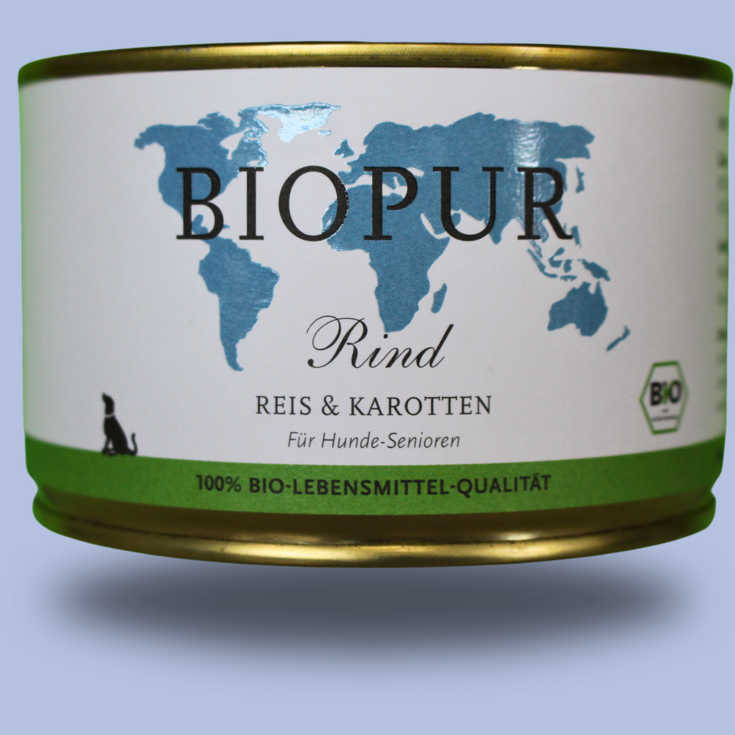 BIOPUR Bio-Feuchtfutter - Rind, Reis & Karotten für Hunde-Senioren