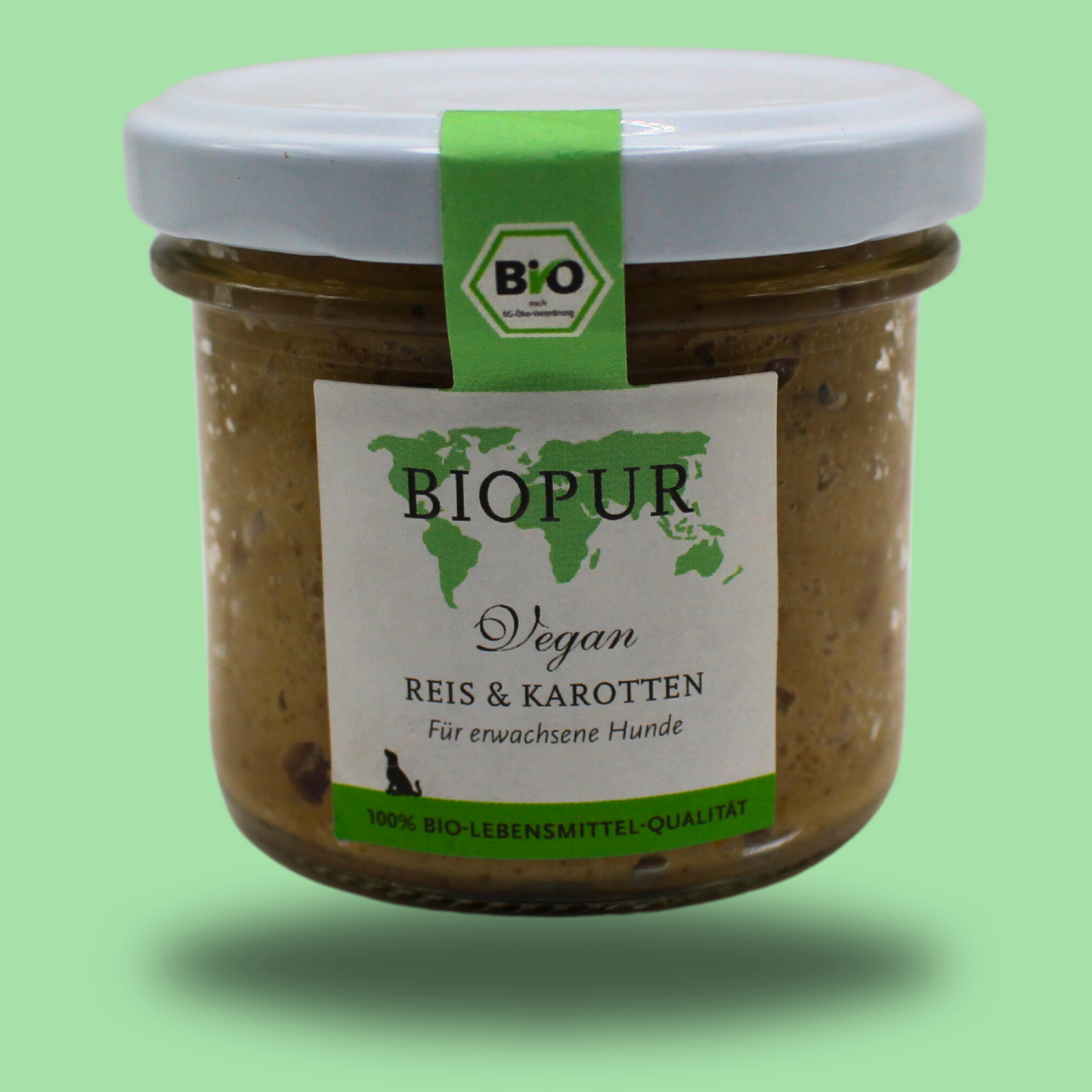 Bio-Feuchtfutter - Vegan, Reis & Karotten