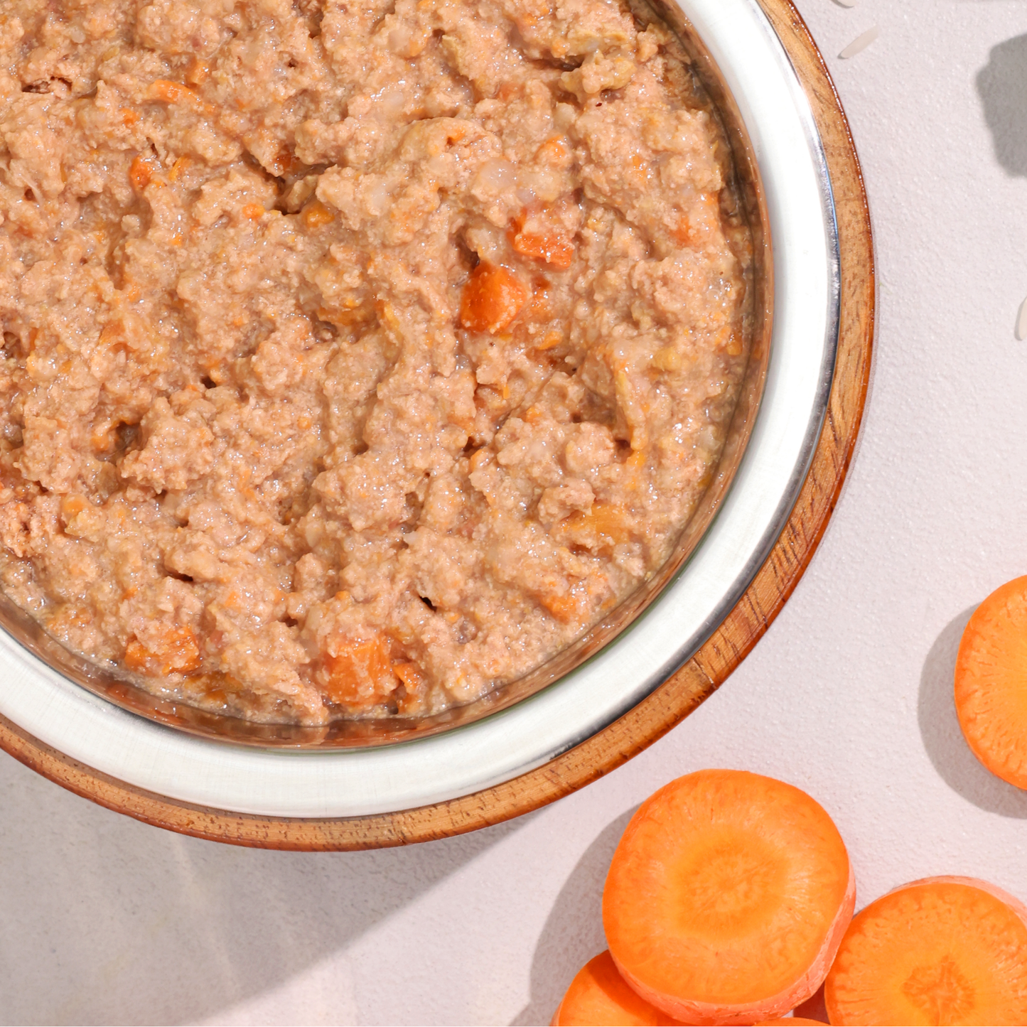 Bio-Alleinfutter - Huhn, Reis & Karotten für Welpen