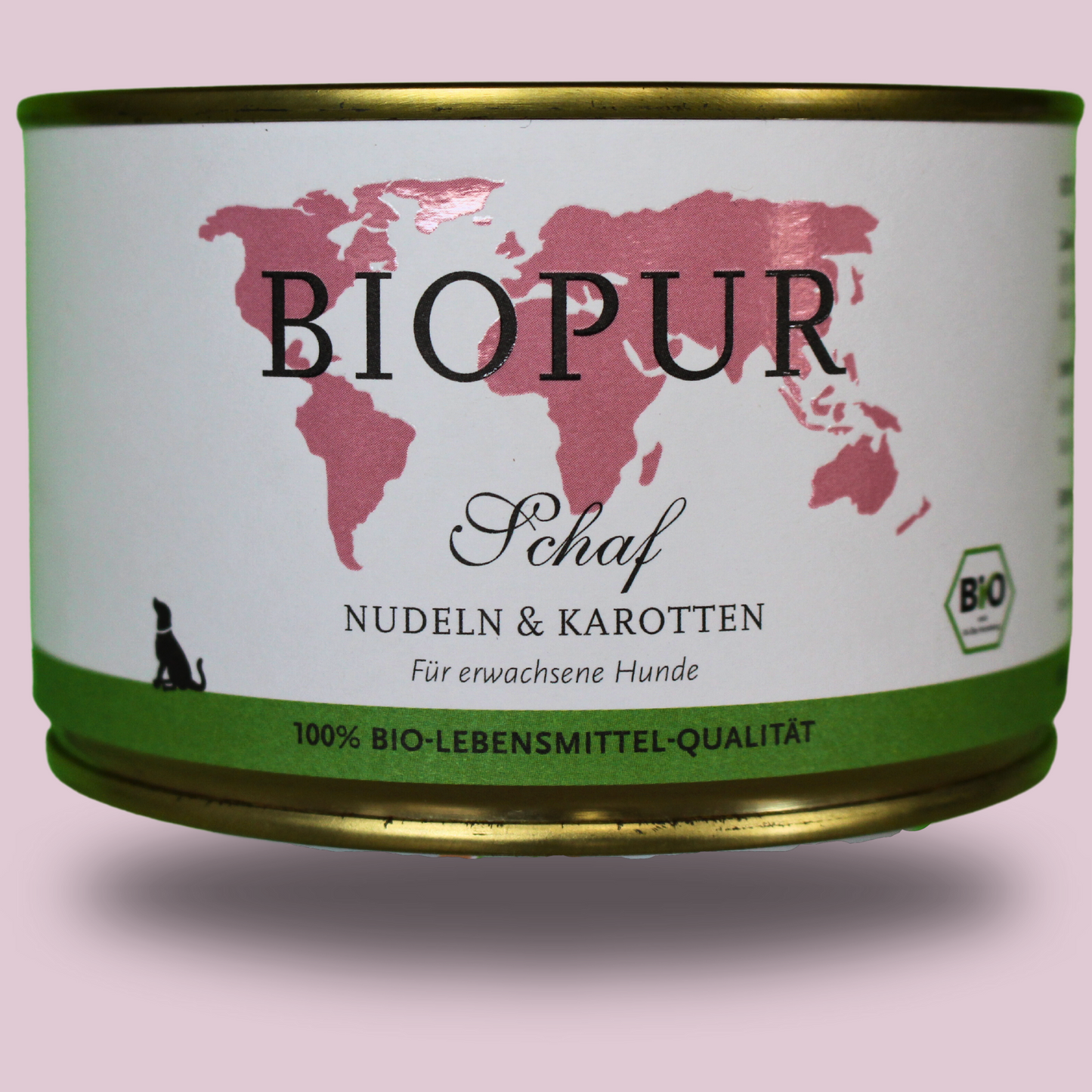 BIOPUR Bio-Feuchtfutter - Schaf, Reis & Karotten für Hunde-Senioren