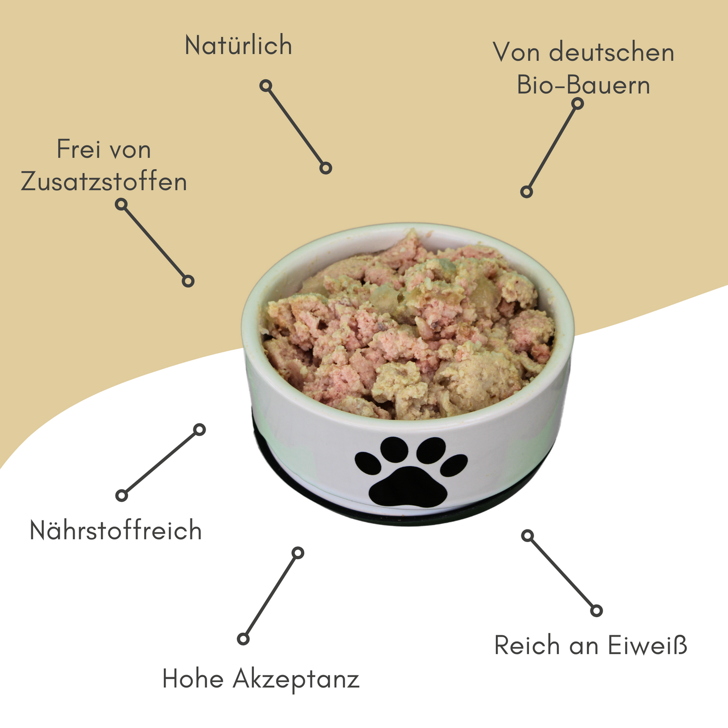 BIOPUR Bio-Feuchtfutter - Huhn, Nudeln & Karotten