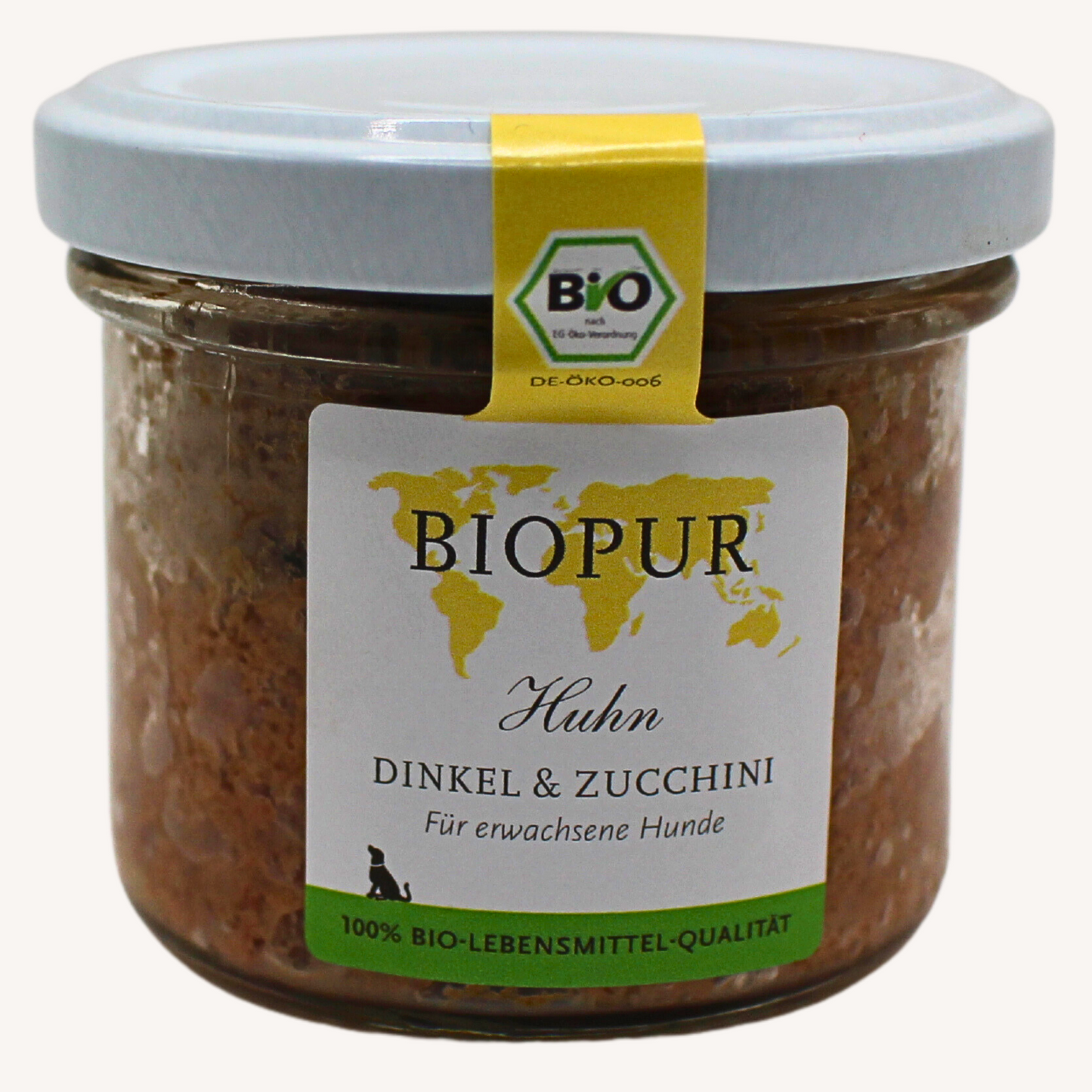 BIOPUR Bio-Feuchtfutter - Huhn, Dinkel & Zucchini