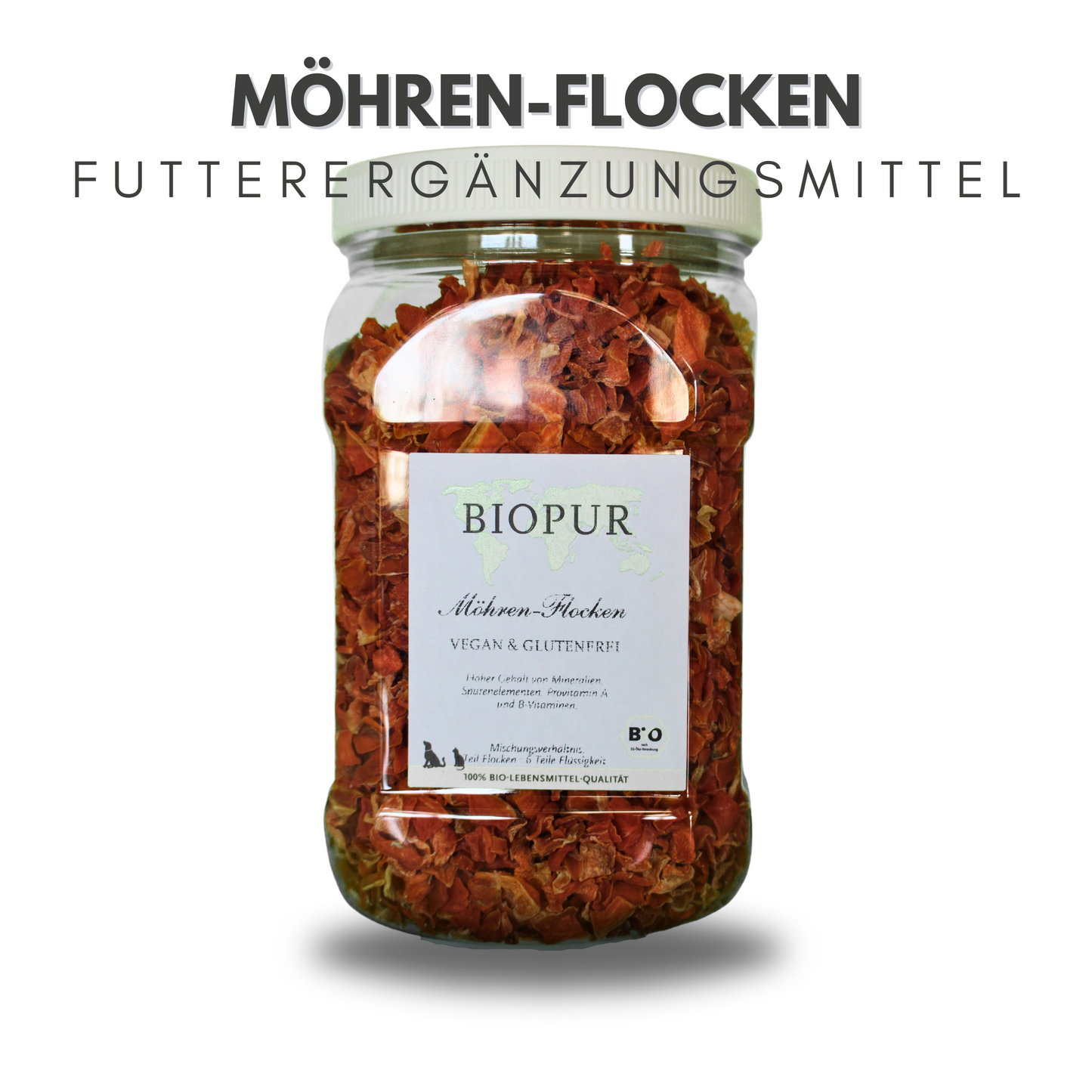 BIOPUR Möhren-Flocken