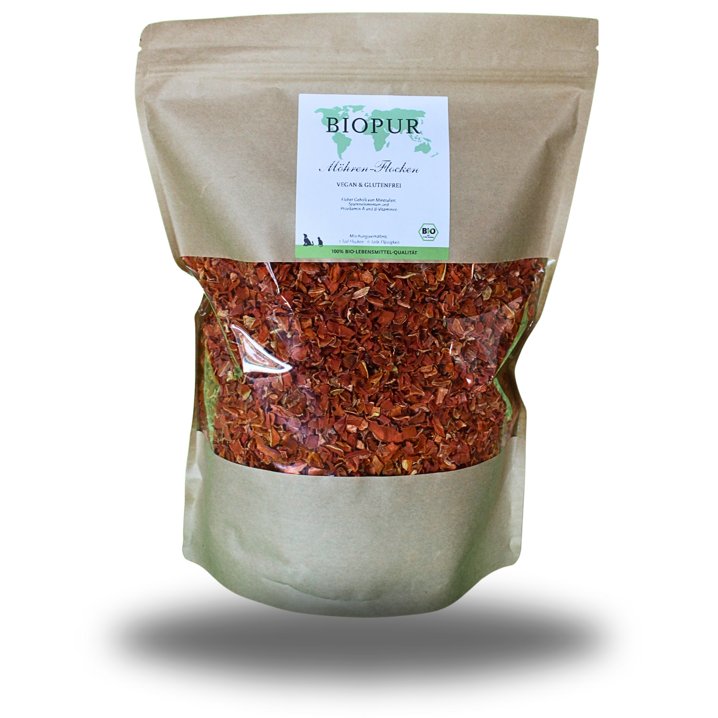 BIOPUR Möhren-Flocken