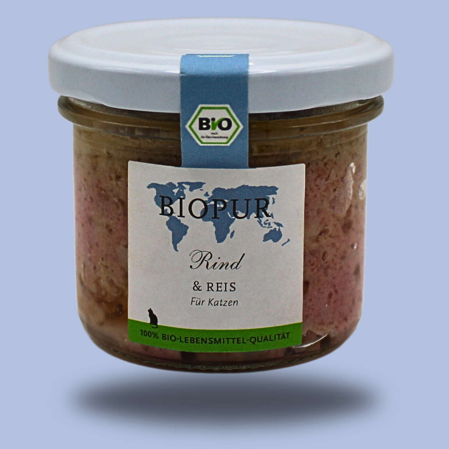 BIOPUR Bio-Katzenfutter Rind & Reis