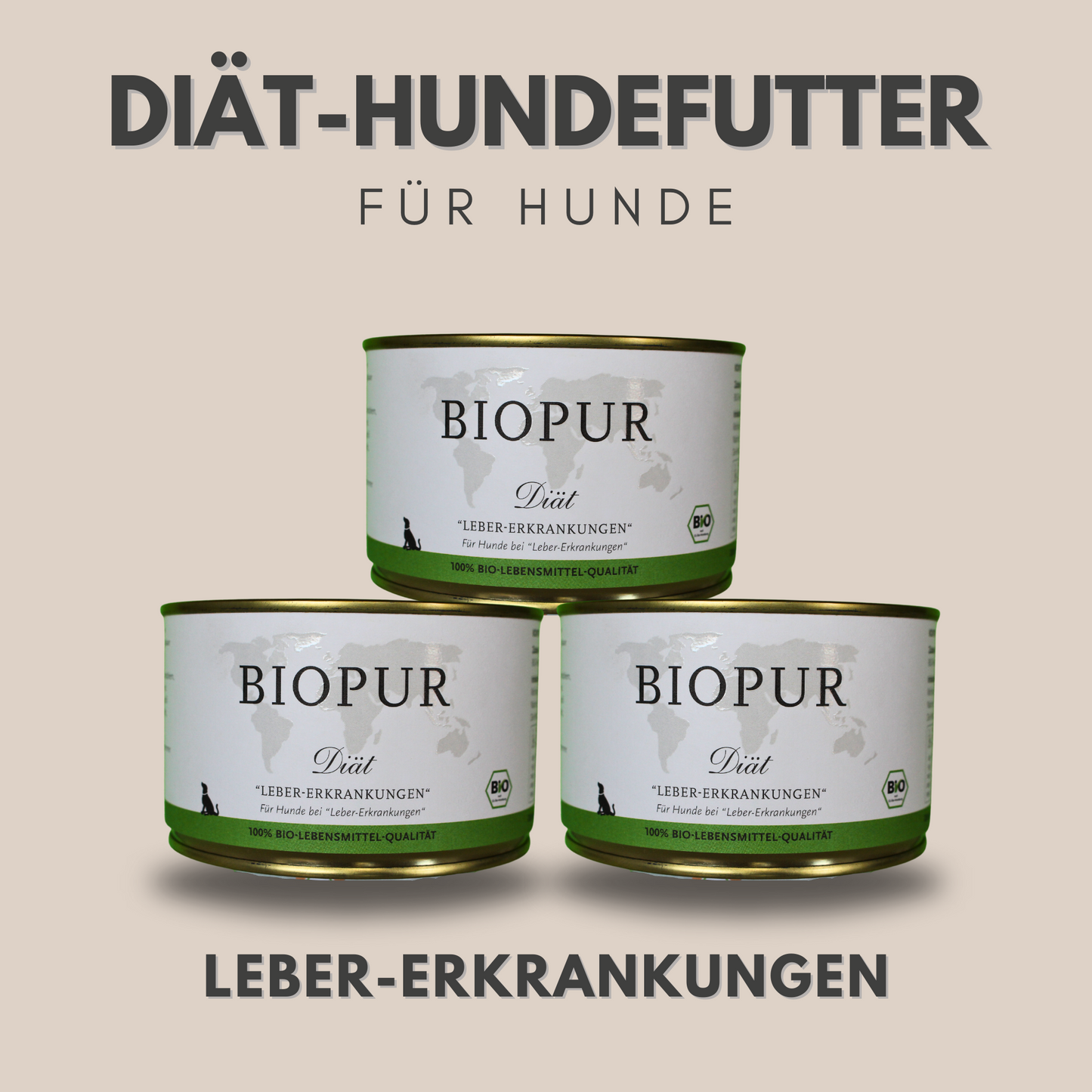BIOPUR Diät-Hundefutter Lebererkrankungen