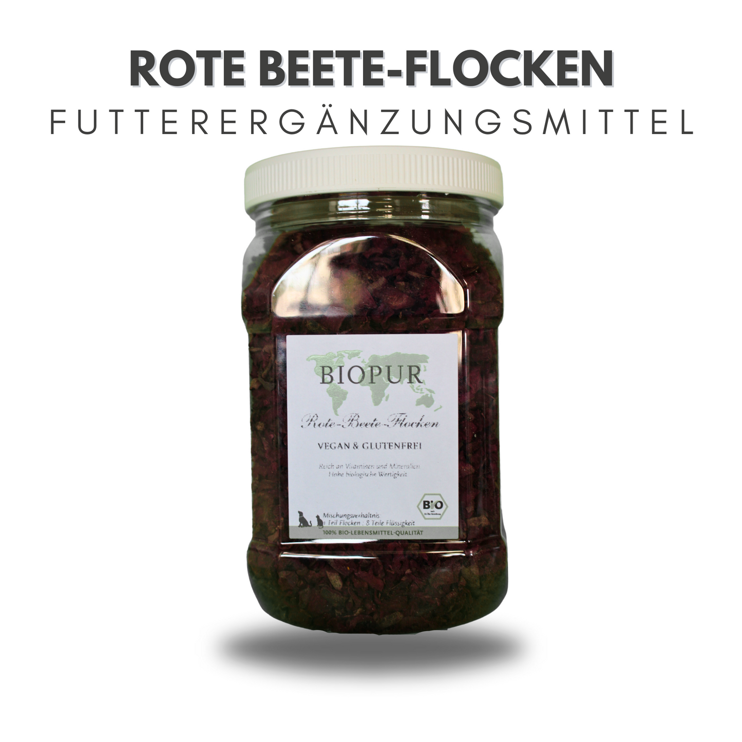 BIOPUR Rote Beete-Flocken