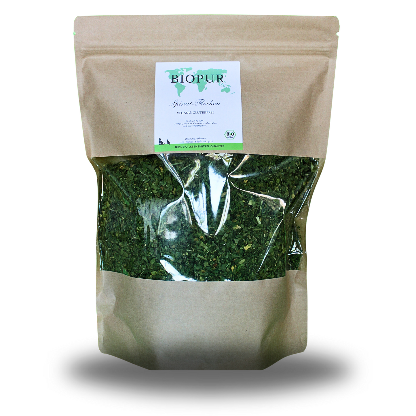 BIOPUR Spinat-Flocken