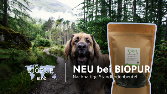 NEU bei BOPUR: Umweltfreundlichere Verpackung für BIOPUR Futterergänzungen