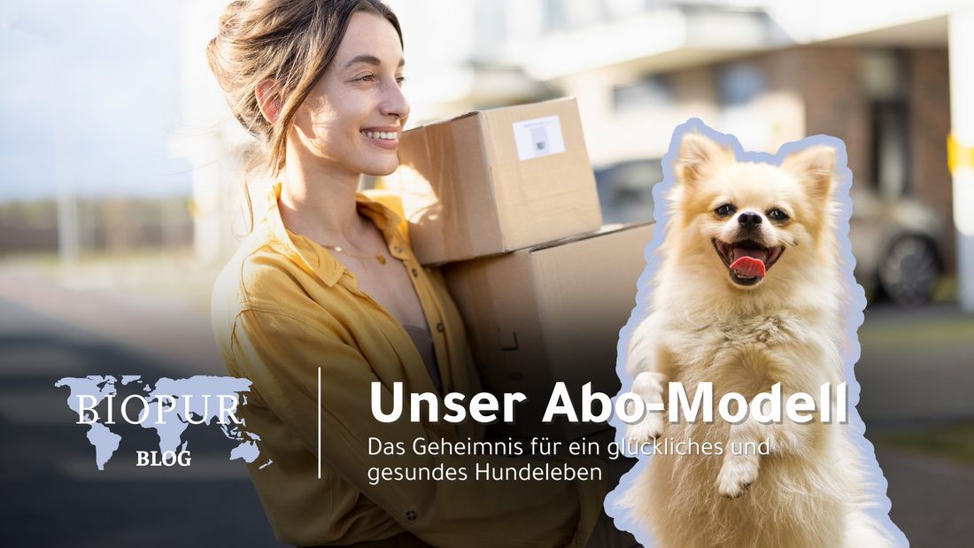 🚀 Entdecke das neue BIOPUR Abo-Modell: Bequemer und günstiger zu gesunder Tiernahrung!