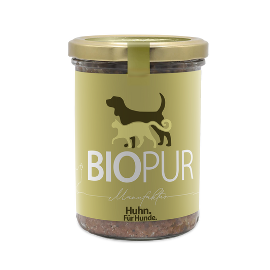 Premiumglas Huhn mit Kartoffeln & Karotten