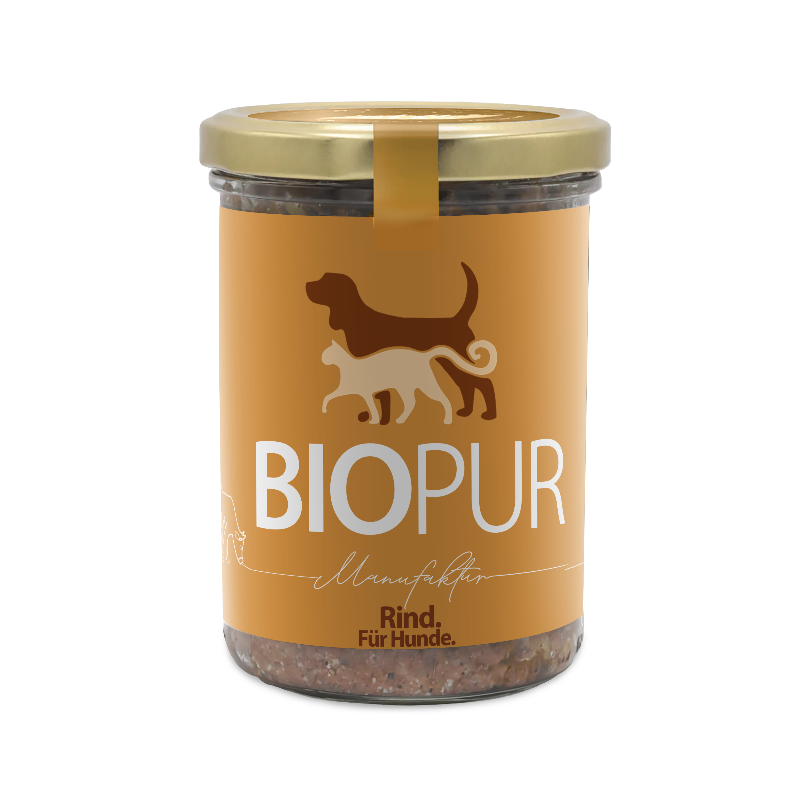 Premiumglas für Hunde mit Rind und Brokkoli | BIOPUR.de – BIOPUR ...