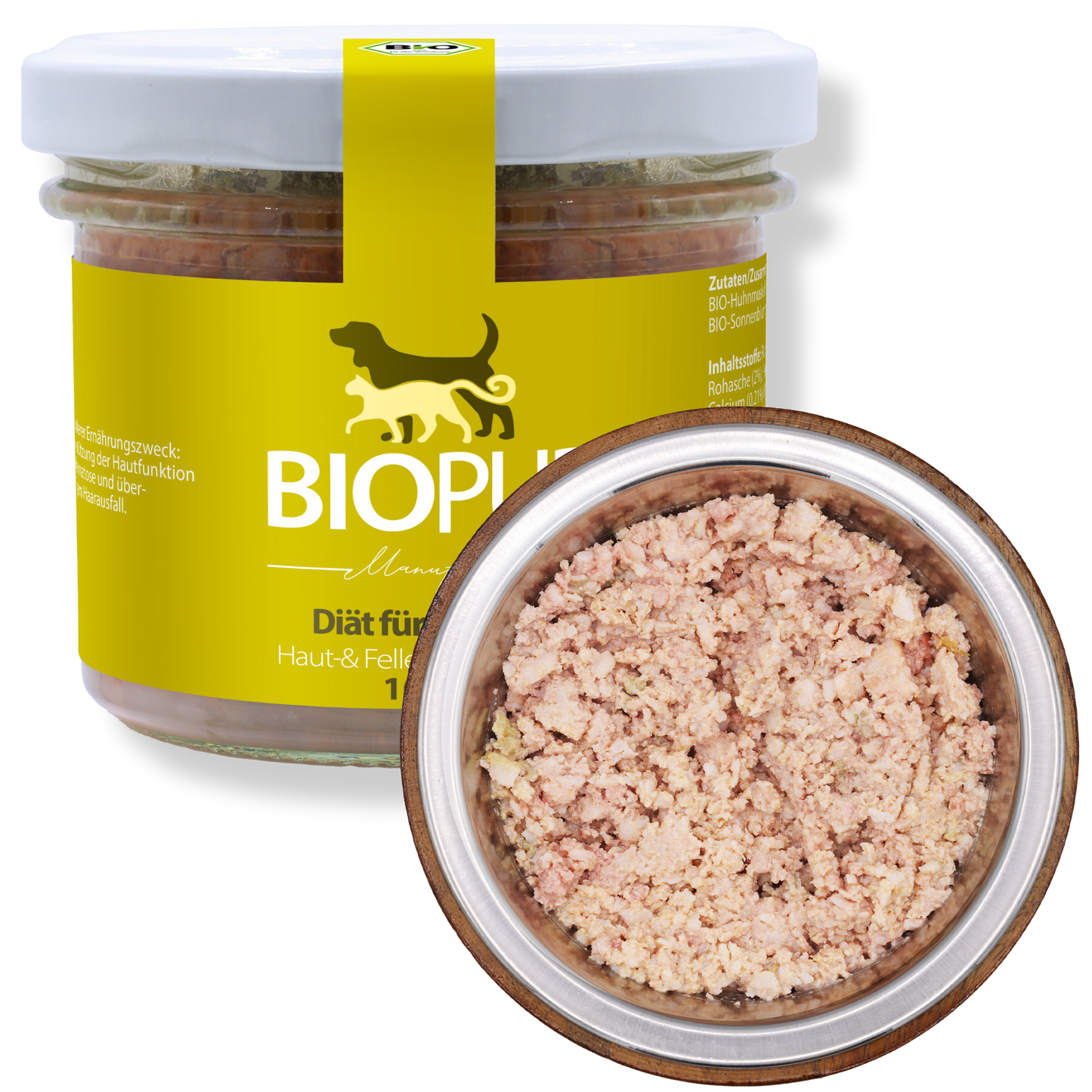 Bio-Diätfutter bei Haut-& Fellerkrankungen für Katzen