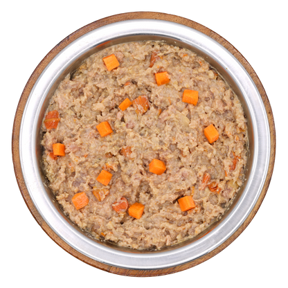 Bio-Alleinfutter - Rind, Reis & Karotten für Hunde