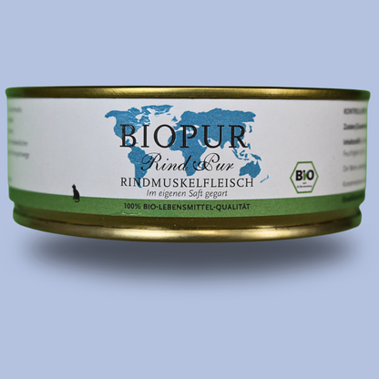 Rind pur Rindmuskelfleisch für Katzen