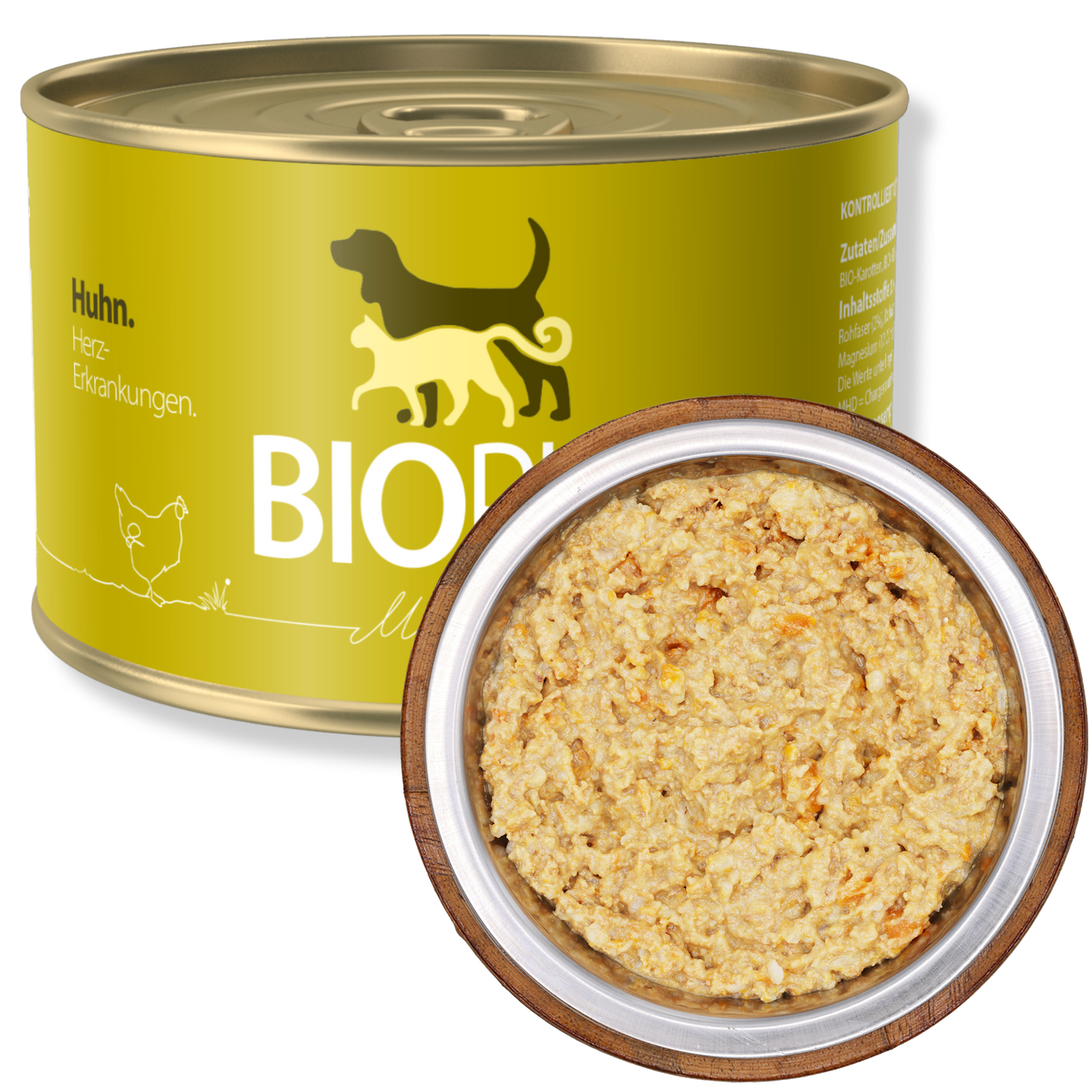 Bio-Diätfutter bei Herz-Erkrankungen für Hunde
