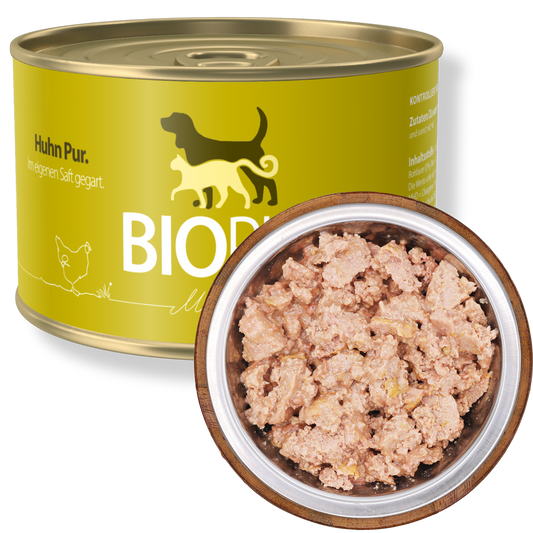 Huhn Pur Huhnmuskelfleisch für Hunde