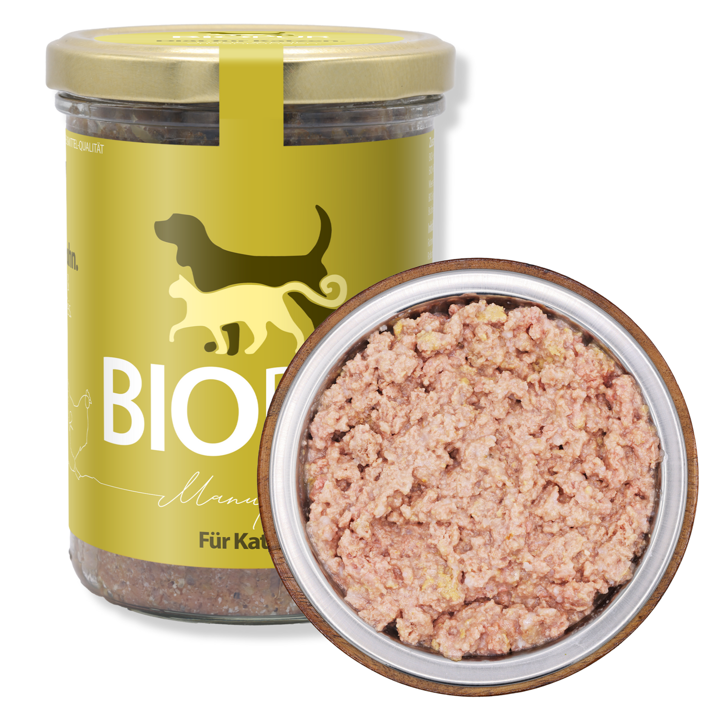 Bio-Alleinfutter Huhn & Reis für Katzen