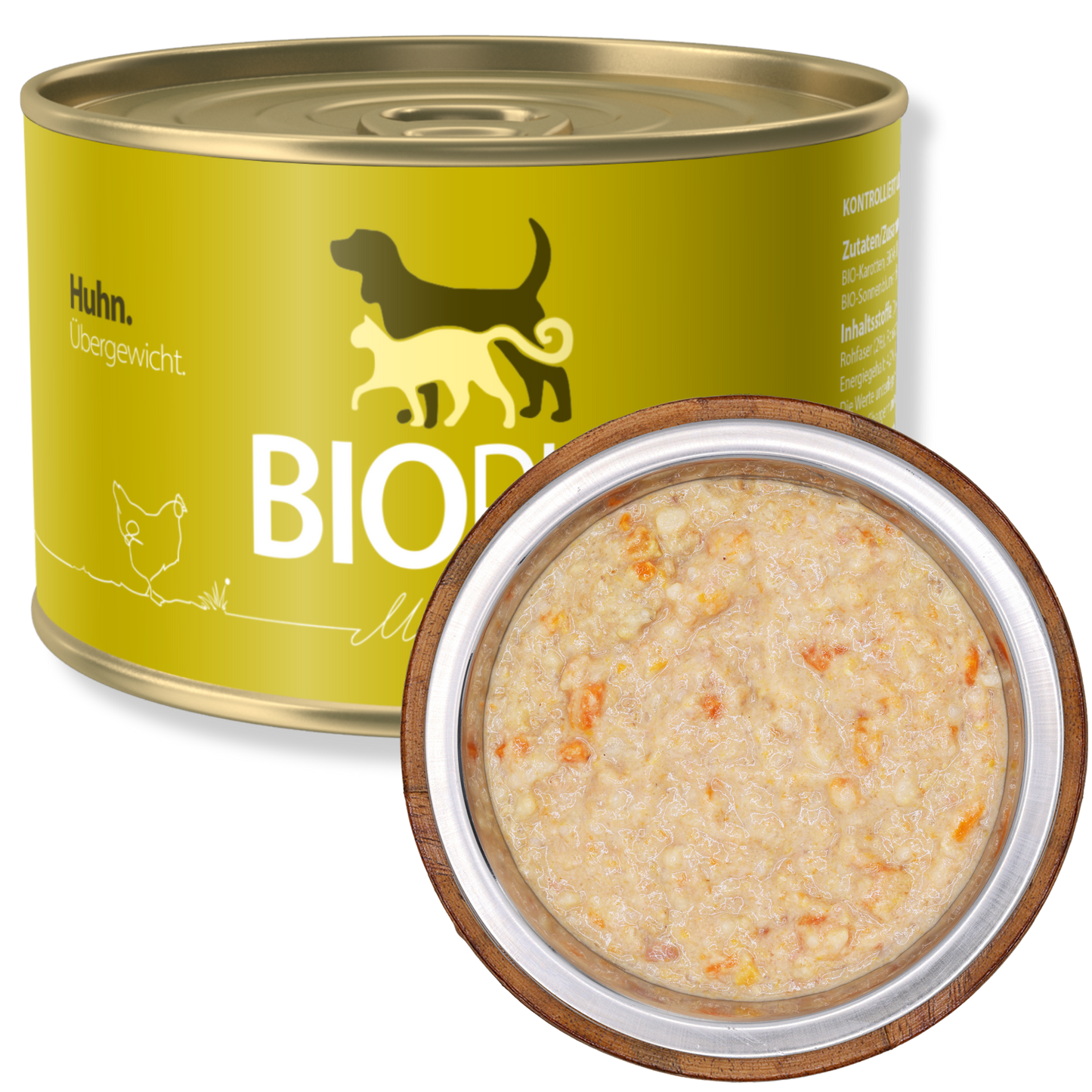 Bio-Diätfutter bei Übergewicht für Hunde