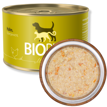 Bio-Diätfutter bei Übergewicht für Hunde
