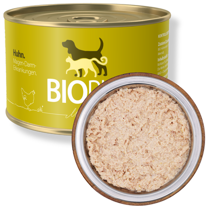 Bio-Diätfutter bei Magen- & Darmerkrankungen für Hunde