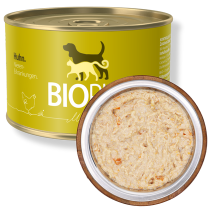 Bio-Diätfutter bei Nieren-Erkrankungen für Hunde