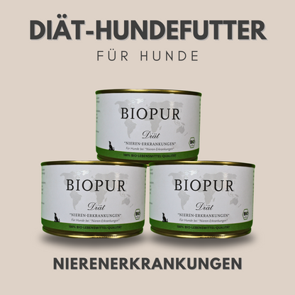 BIOPUR Diät-Hundefutter Nieren-Erkrankungen