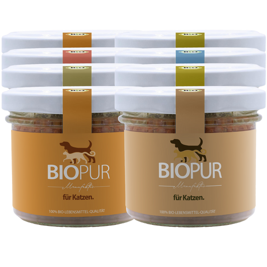 Probierpaket Premiumgläser für Katzen