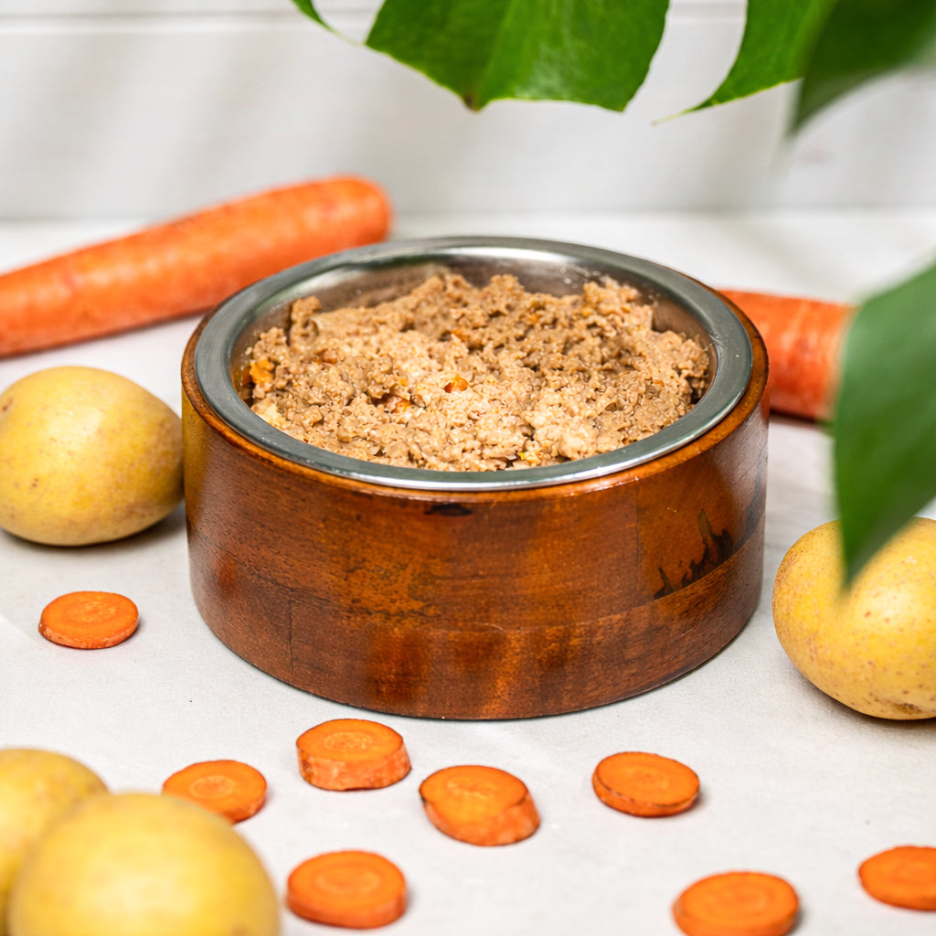 Premiumglas Pute mit Karotten & Zucchini