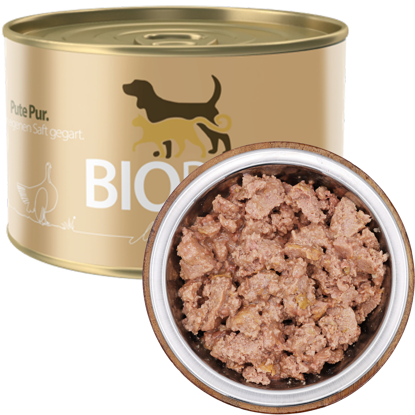 Pute Pur Putenmuskelfleisch für Hunde