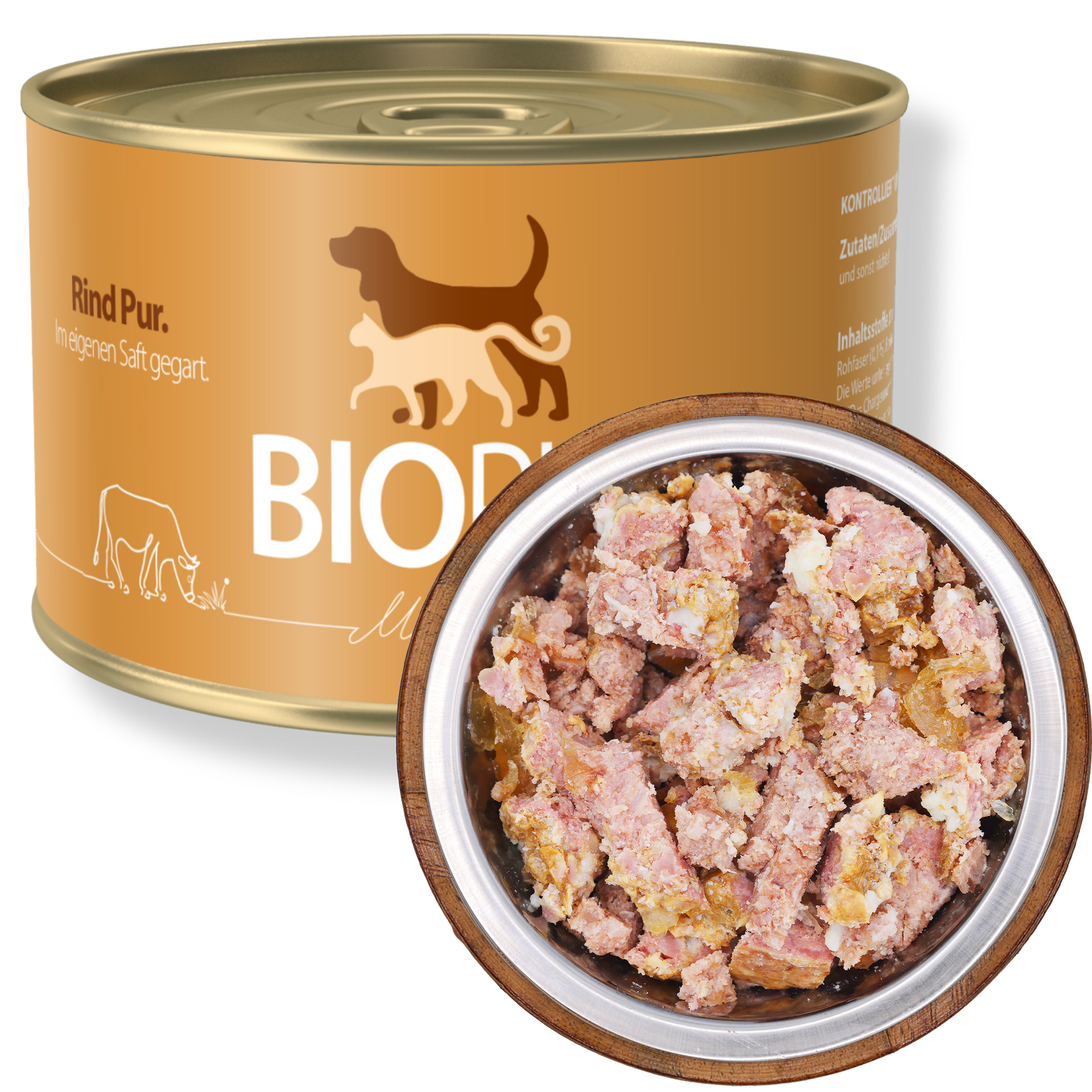 Nassfutter mit 100% Bio-Rind fr sensible Hunde | BIOPUR.de  BIOPUR  Tiernahrung