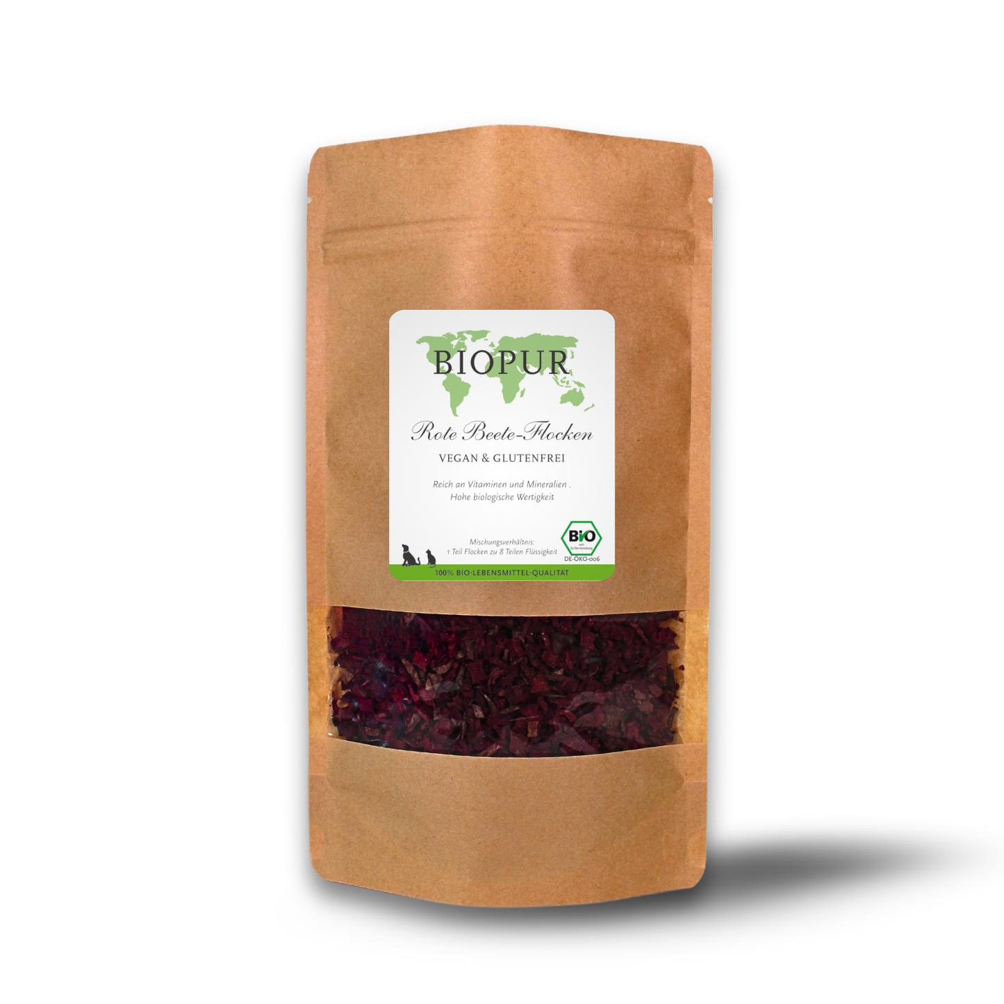 Rote Beete-Flocken - BIOPUR Futterergänzungen
