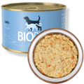 Bio-Alleinfutter - Lachs, Reis & Karotten für Hunde