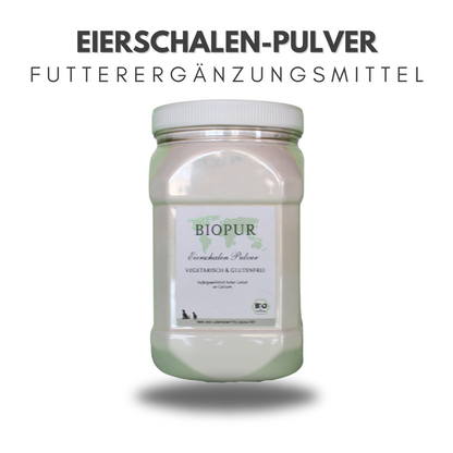 BIOPUR Eierschalen-Pulver