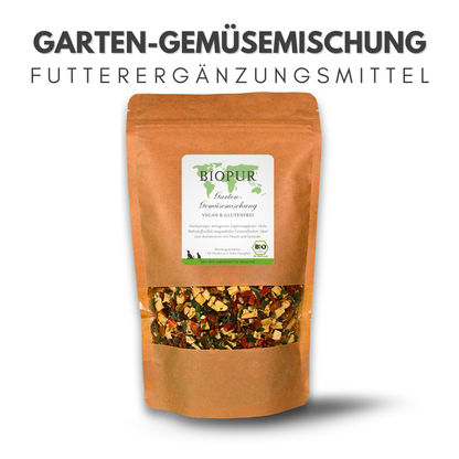 Garten-Gemüsemischung - BIOPUR Futterergänzungen