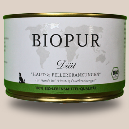 BIOPUR Diät-Hundefutter Haut- & Fellerkrankungen