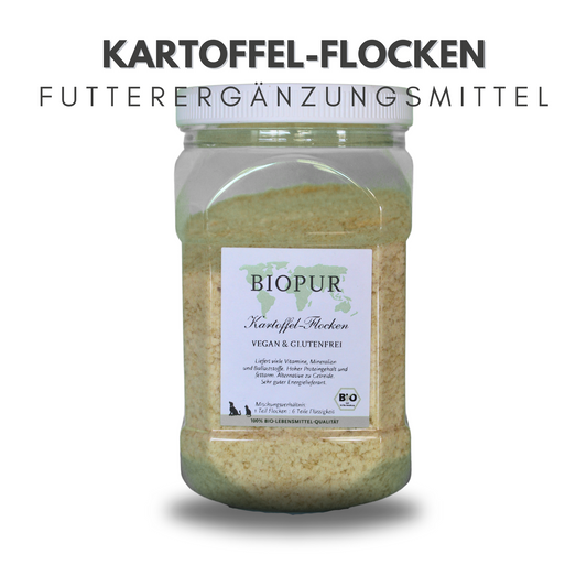 Kartoffel-Flocken - BIOPUR Futterergänzungen