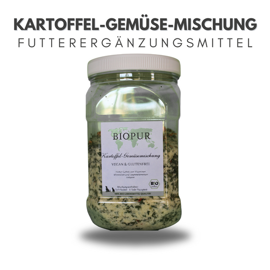 Kartoffel-Gemüse-Mischung - BIOPUR Futterergänzungen