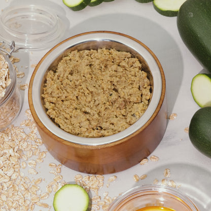 Bio-Feuchtfutter - Vegan, Dinkel & Zucchini für Hunde