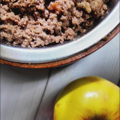 Premiumglas für Katzen Rind mit Brokkoli & Katzenminze