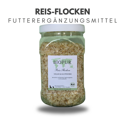 Reis-Flocken - BIOPUR Futterergänzungen