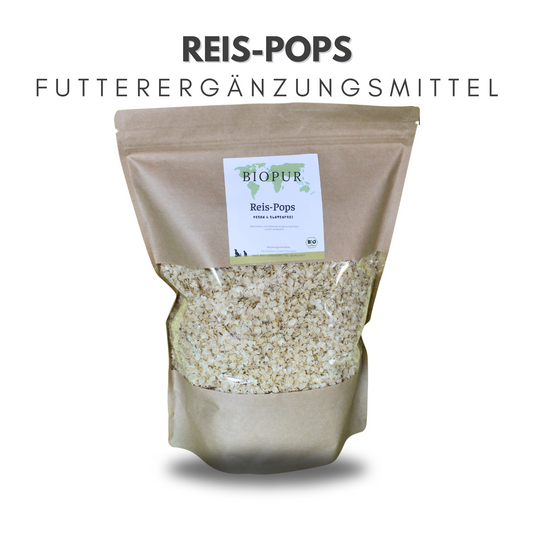 Reis-Pops - BIOPUR Futterergänzungen