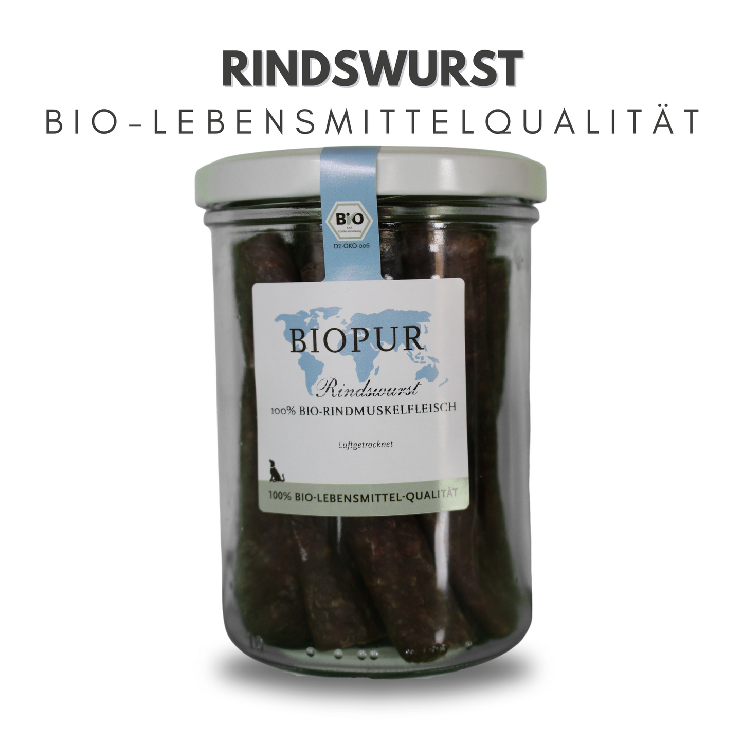 Rindswurst in BIO-Lebensmittelqualität